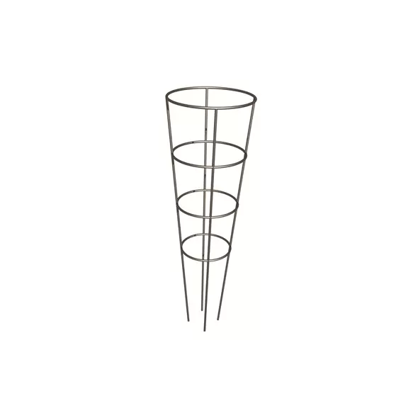 Panacea 60" Widemouth 4 Leg 4 Ring Galvanized Tomato Cage