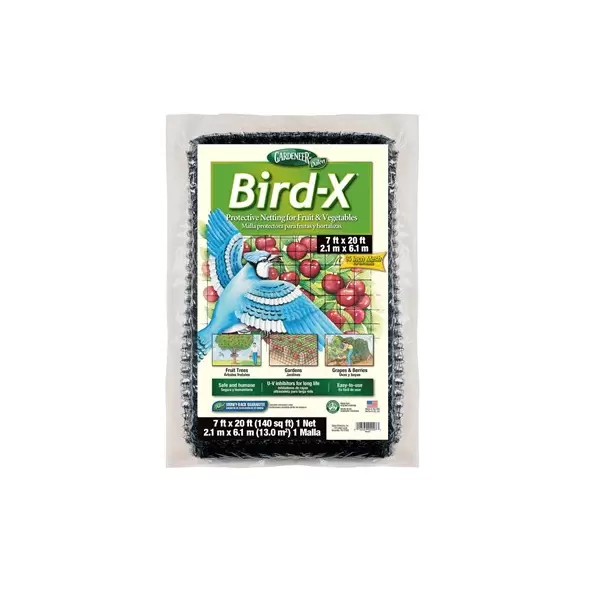 Dalen Gardeneer 7'x20' Bird-X Net 5/8" Mesh
