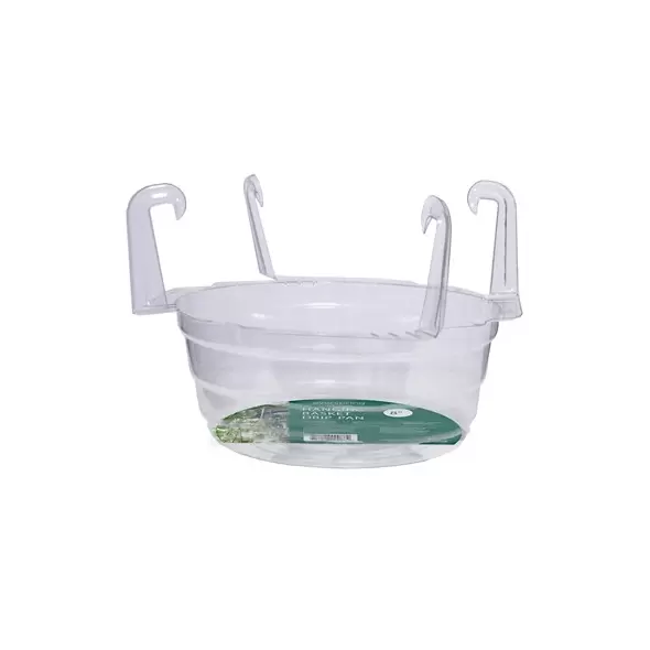 CWP 8" Hanging Basket Drip Pan with PDQ