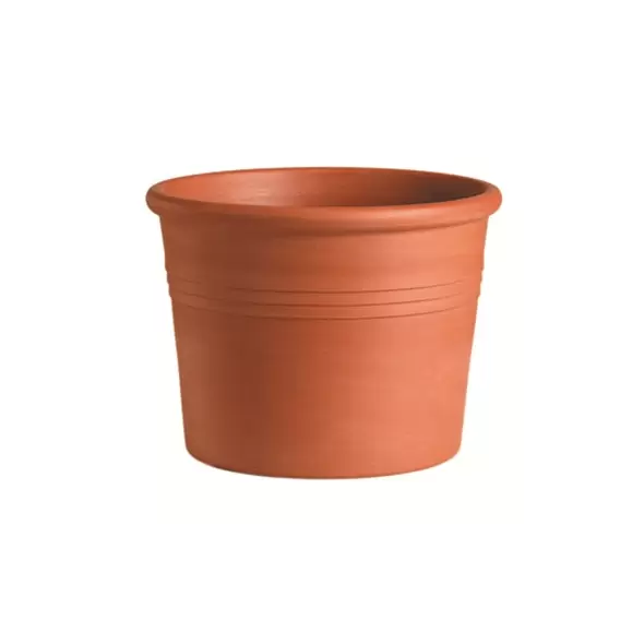 Deroma 4.73" Cylinder Pot Terra Cotta Case Pack