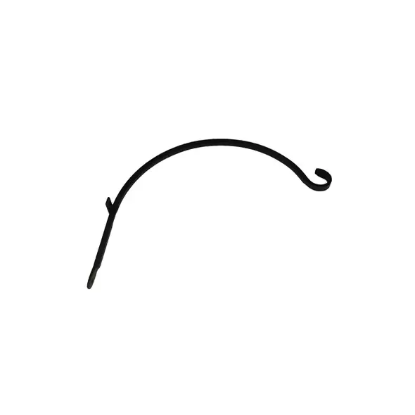 Hookery 18" Curved Hanger W/ Upturned Hook
