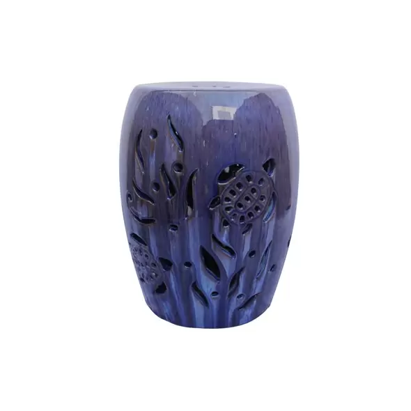 MCarr 19" Sea Turtle Stool Falling Blue