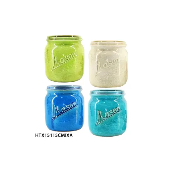 MCarr 16PC 5.1" Mason Tall Jar Set