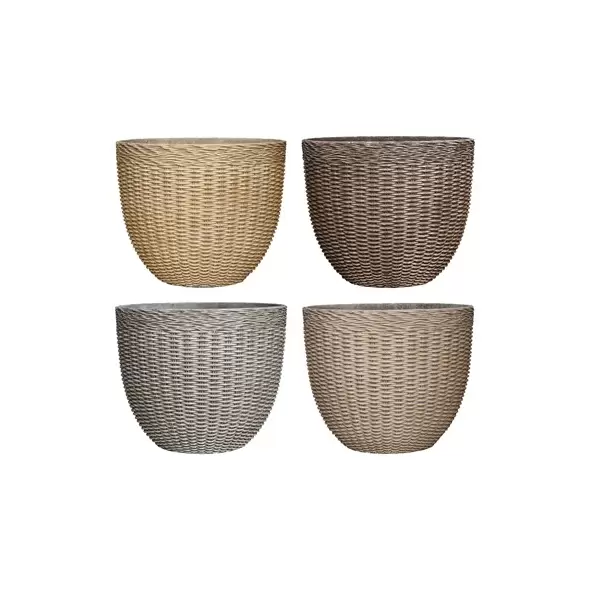 MCarr 32pc Rattan Egg Planter Pallet Mixed Colors