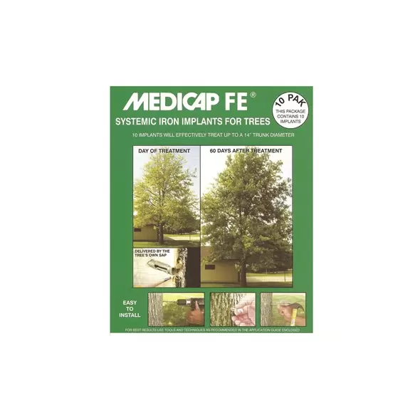Medicap FE 10 PAK Iron 3/8" Diameter Implant 012162020208 1216202020