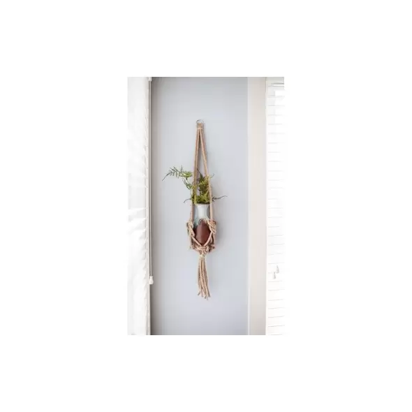 Primitive 36" Natural Knotted Rope Hanger