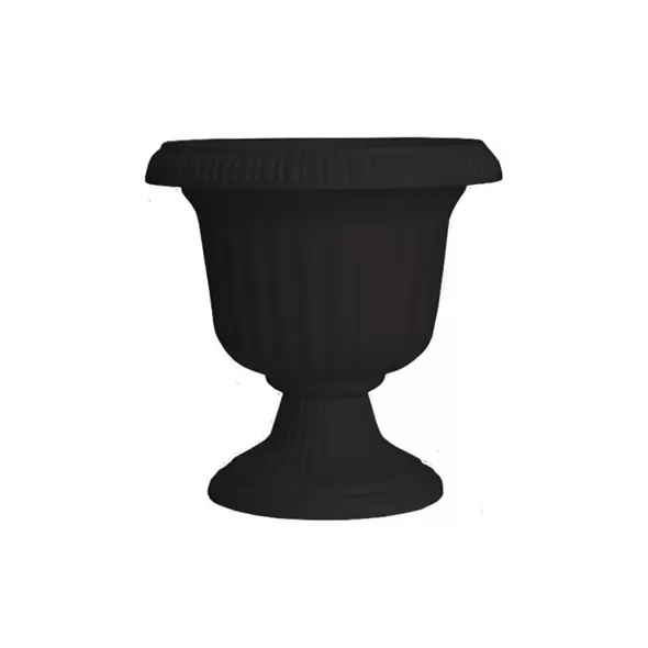 Southern Patio 19" Utopian Urn Black