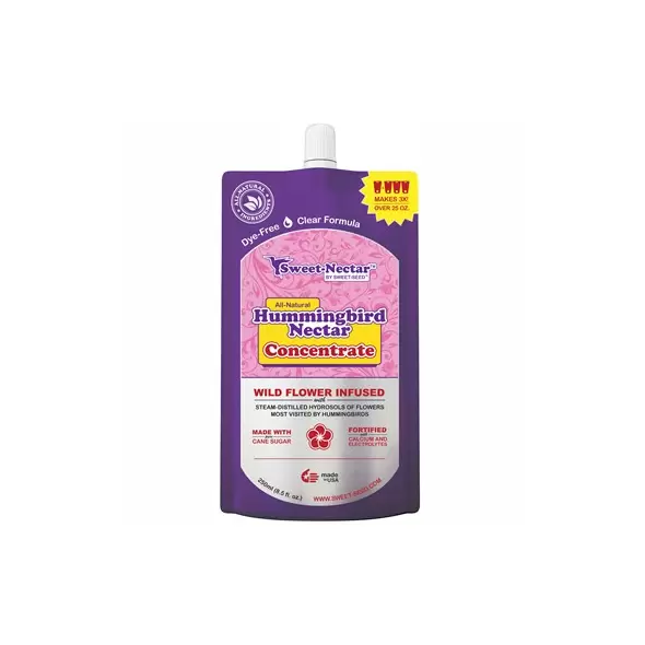 Sweet Seed 250ml Hummingbird Nectar Pouch Concentrate
