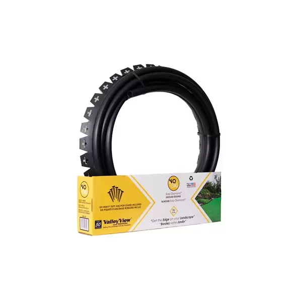 Valley View Easy Diamond 20' Horizontal Ground Edging W/stk Edge