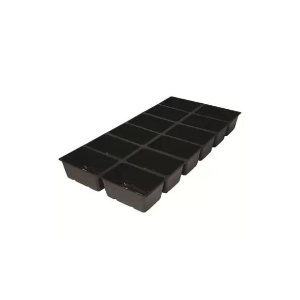 T. O. Plastics 1201 Standard Insert Black 100 Per Case 32Cs/Pl St-I-1201