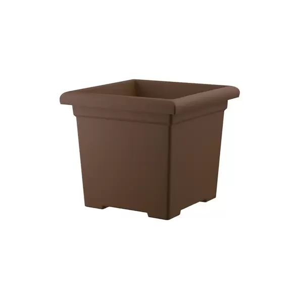 HC 15.5" Accent Square Planter Chocolate Akro Mils