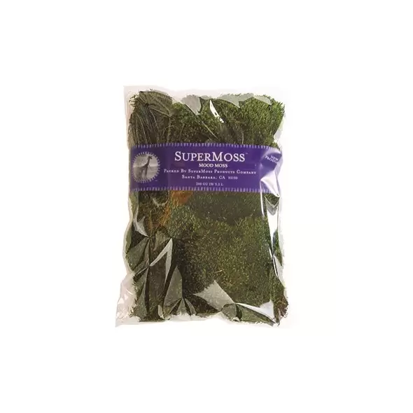 SuperMoss 200cu Bag Preserved Mood Moss Natural Green