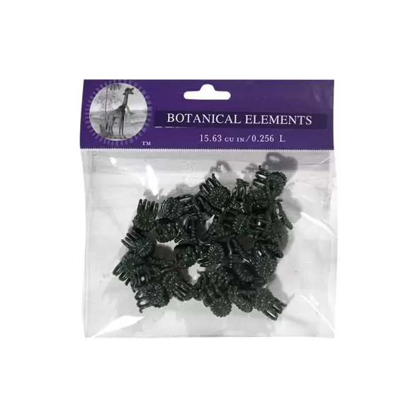 SuperMoss 30pc Small Green Daisy Orchid Clips