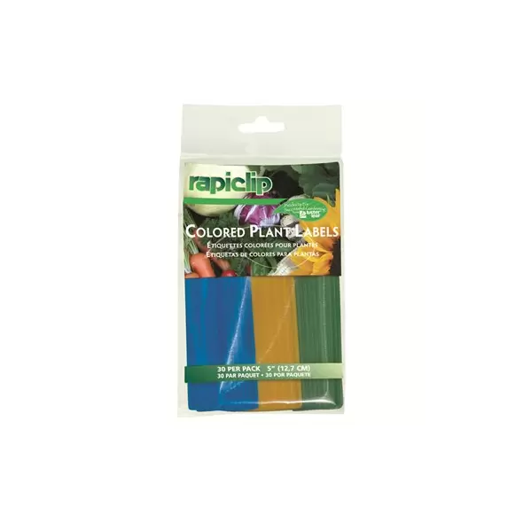 Luster Leaf 30pk 5" Colored Plant Labels