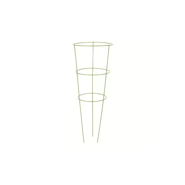 Panacea 42" Green Tomato Cage 3 Leg 3 Ring