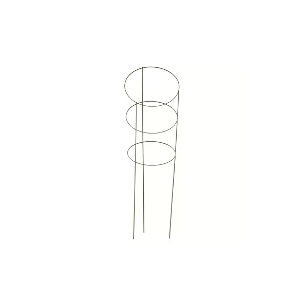 Panacea 54" Green Tomato Cage 4 Leg 4 Ring