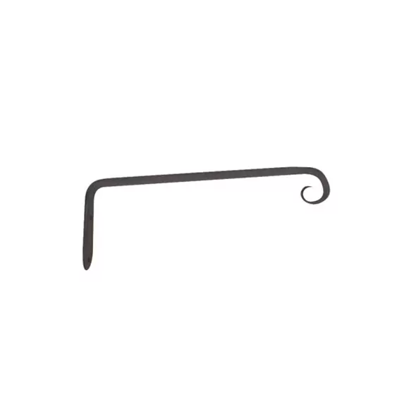 Panacea 10" Forged Hook Straight Black