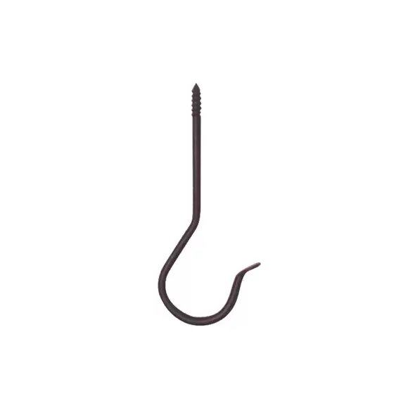 Panacea J Hook 6" Screw Black