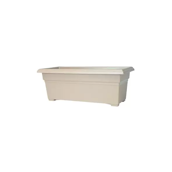 Countryside 27" PatioTub White Rectangular Planter
