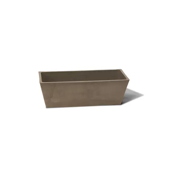 Algreen 14"x6"x6" Windowsill Planter Taupe