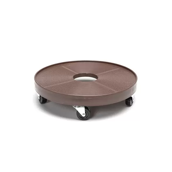 Devault 16" Plant Dolly with Hole Espresso