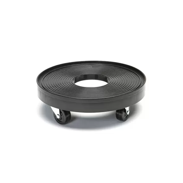 Devault 12" Plant Dolly with Hole Black