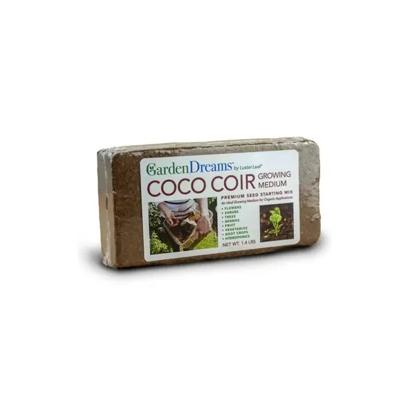 Luster Leaf 1.4 lb Coco Coir Brick