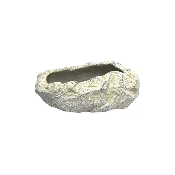 MCarr 10.04" Irregular Stone Pot Sea Stone
