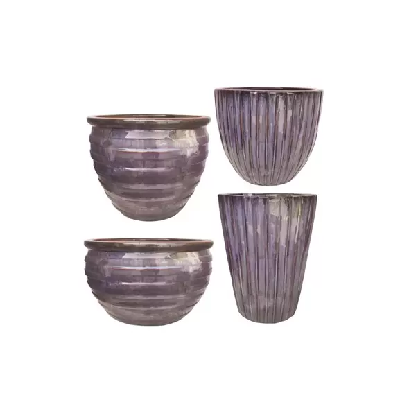 MCarr 26pc Techno Planter Pallet Eggplant