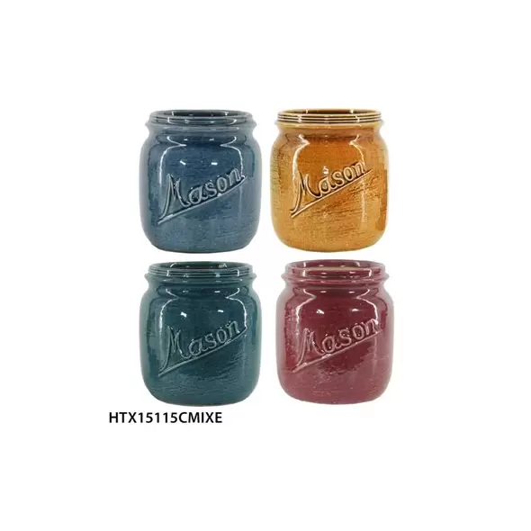 MCarr 16PC 5.1" Mason Tall Jar Set