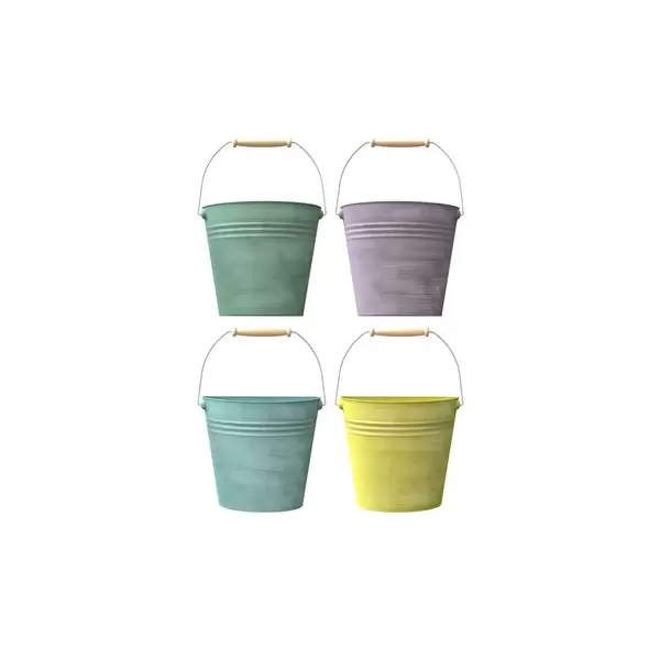 Panacea Half Rnd Wall Wall Bucket Assorted Color