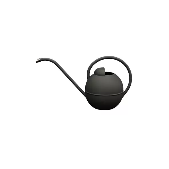 Panacea Farmhouse Round Water Can Matte Black