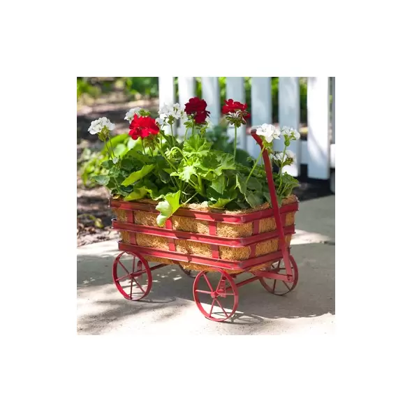 Panacea 14" Industrial Wagon Antique Red