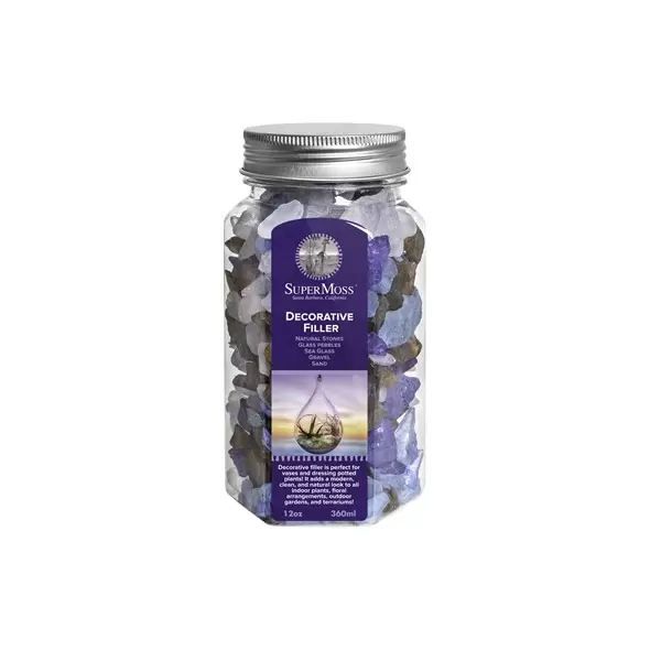 SuperMoss 12oz Jar Sea Glass Pacific Mix