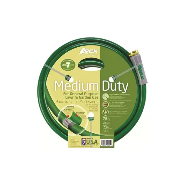 Teknor 5/8"x75' Medium Duty Hose