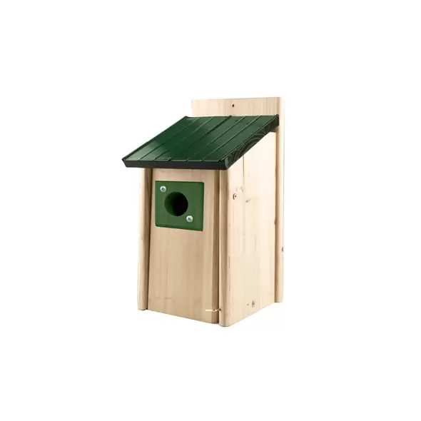Woodlink Bluebird House With Green Metal Roof