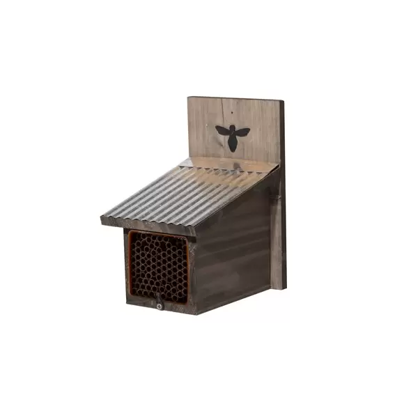 Woodlink Mason Bee House With Galvanized Roof