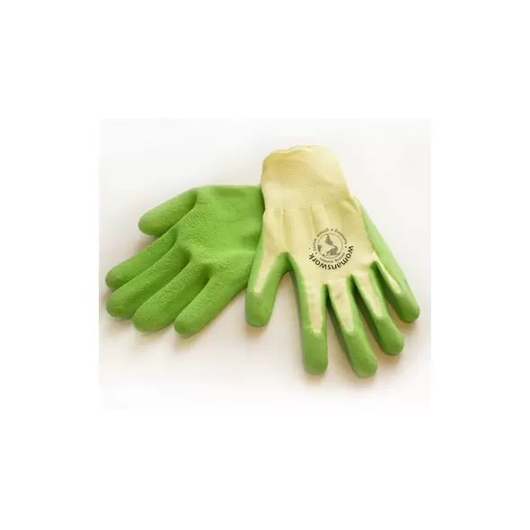 WWG Large Green Weeding Glove Latex Dipped