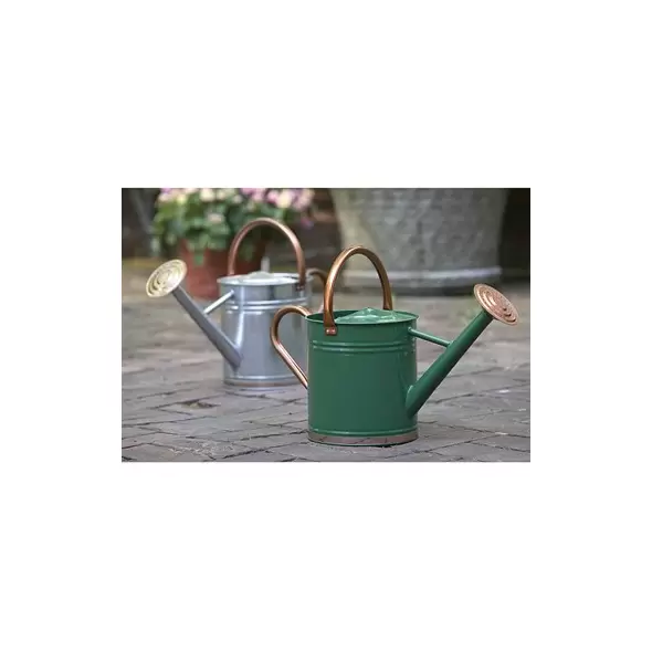 WSP Watering Can 1gal Hunter Green & Copper