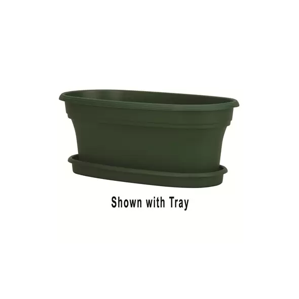 HC 20" Panterra Oval Planter Green Akro Mils