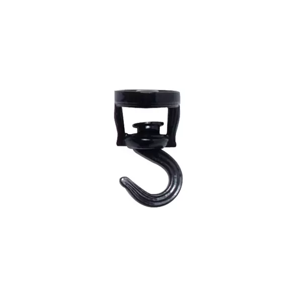 Panacea Swivel Ceiling Hook Black