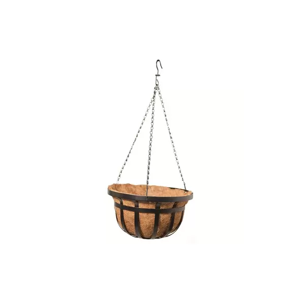 Panacea 14" Flat Iron Hanging Basket