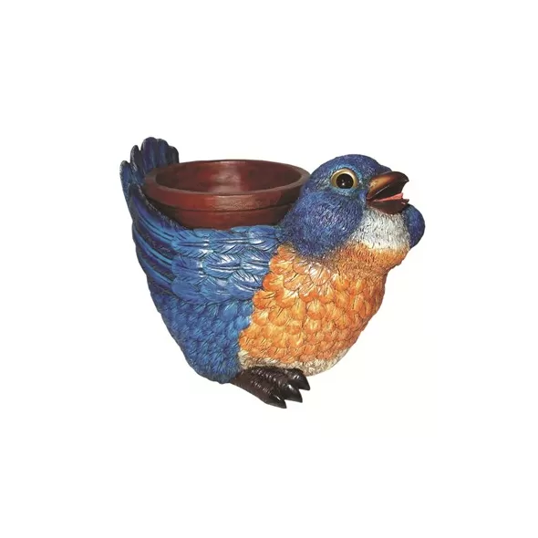 MCarr Blue Bird With Food Bowl