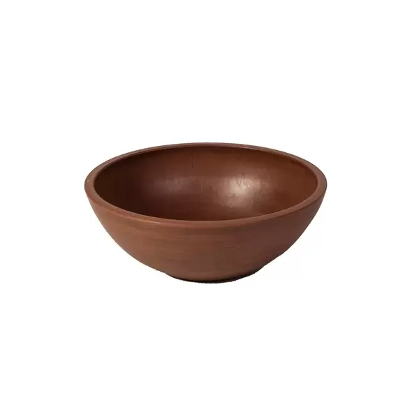 Algreen 10"x3.75" Bowl Planter Terra Cotta