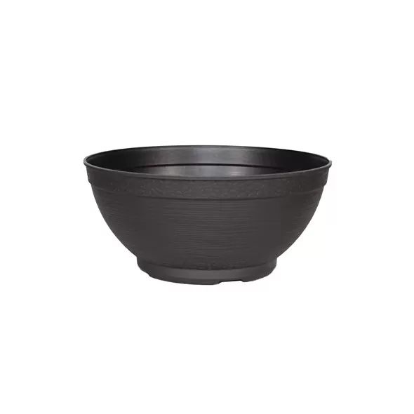 DILLEN 12.00 BUNDLED THATCH BOWL BLACK 25 PER CASE NON-PAINTED