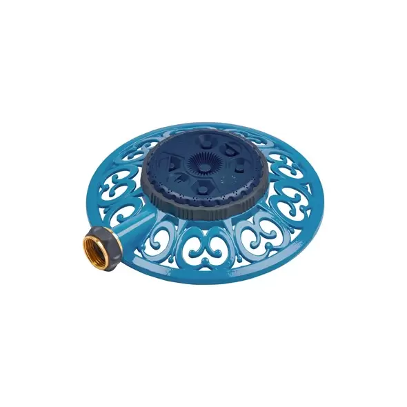 Melnor Sprout Metal 8 Pattern Ring Sprinkler Blueberry