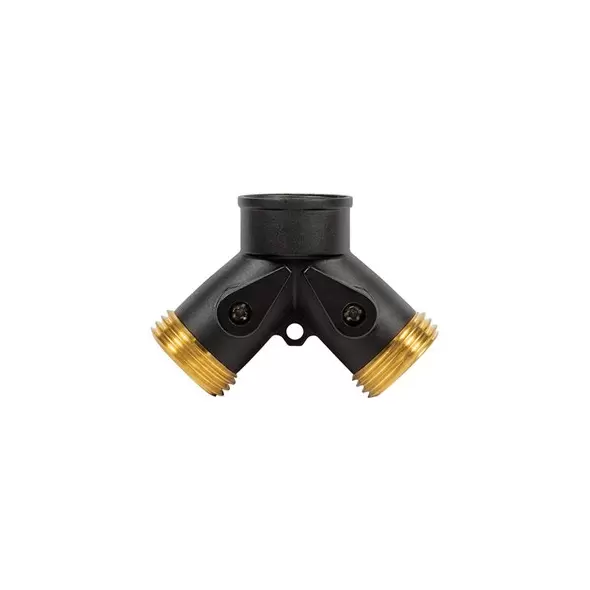 Gilmour Heavy Duty Brass Dual Shut-Off Valve