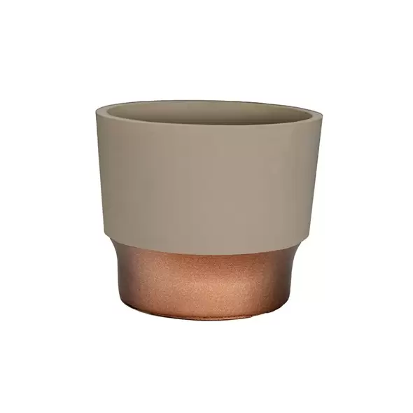 HC 3" Sprite Succulent Planter Artisan Taupe