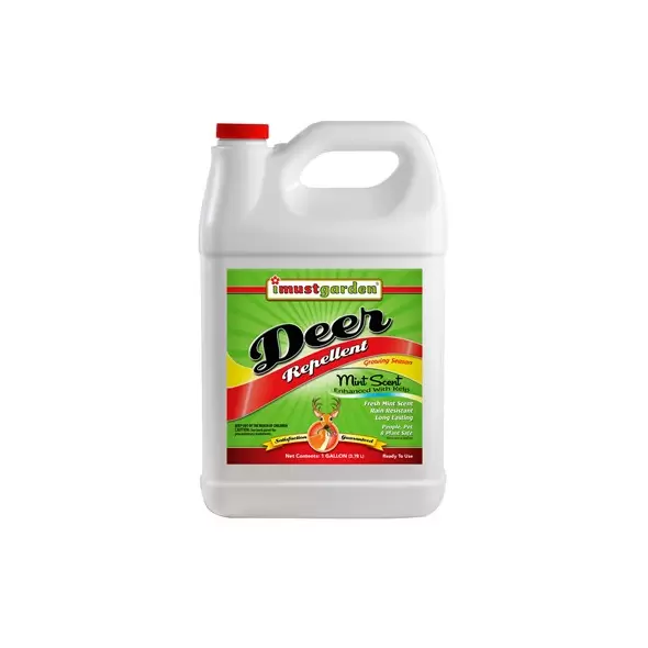 IMG 1gal Deer Repellent Mint Scent with Remote Sprayer