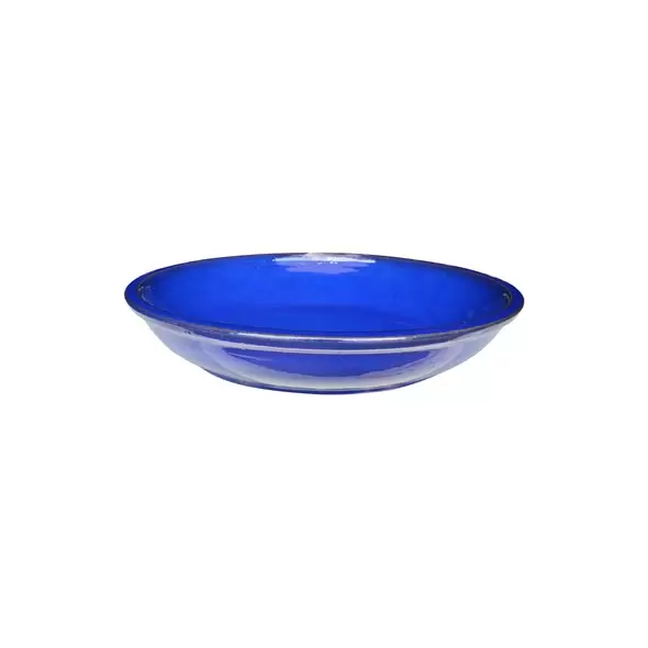 Michael Carr 9.8" Flared Round Saucer Light Blue